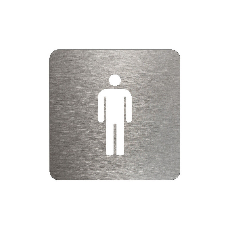 Pictogramme en métal homme