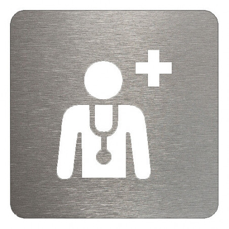 pictogramme métal docteur