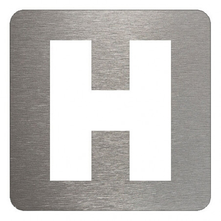 pictogramme en métal hôpital