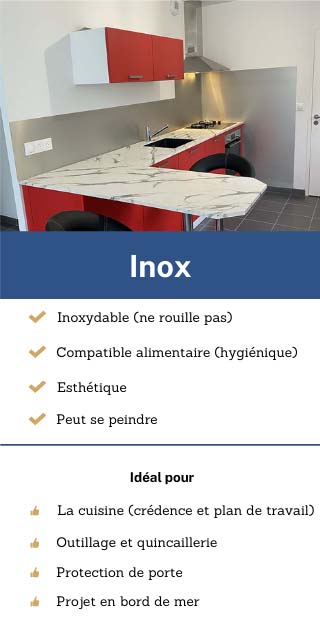 avantages et inconvénients de l'inox