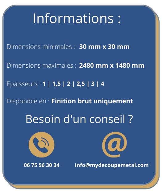Information acier électrozingué