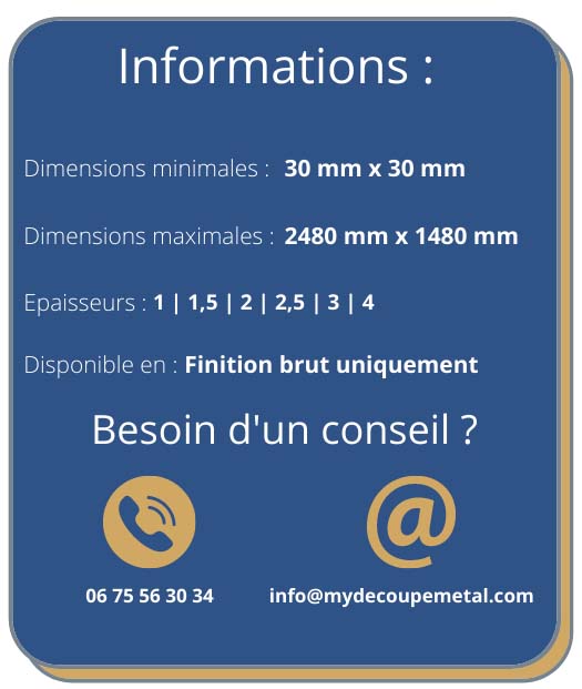 Information acier électrozingué