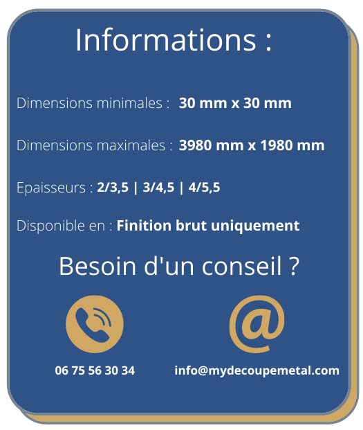 Information inox larmé