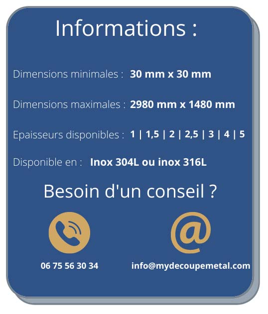 information inox brossé