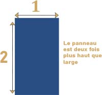 explication panneau ajouré format 1x2